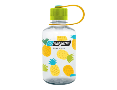 Бутилка за вода Nalgene Narrow Mouth Sustain 0.5 L Pineapples