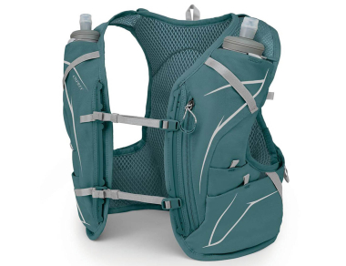 Дамска жилетка за бягане Osprey Dyna 6L w/Flasks Cascade Blue WS - за тренировки и състезания