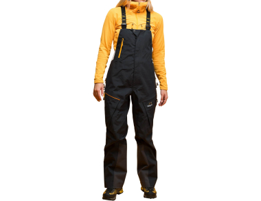 Дамски хардшел ски панталон-гащеризон Bergans Y MountainLine Bold 3L Shell Bib Pants - манекен отпред
