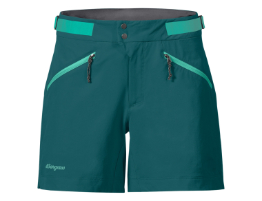 Дамски къси панталони Tind Softshell shorts malachite green комфорт за лятото!