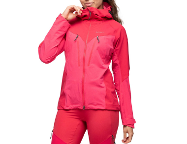 Дамско софтшел яке Bergans Tind Softshell Jacket Women Light Alpine Rose 2025