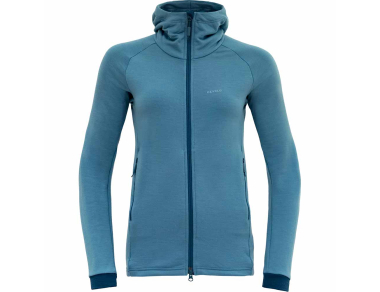 Дамско яке от мерино вълна с качулка Devold Nibba Merino Jacket Hood Moon 2025