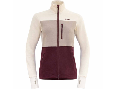 Дамско вълнено яке Devold Thermo Wool Woman Jacket Port / Raw White 2025