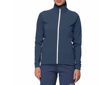 Дамско вълнено яке за спорт Devold Endurance Merino Jacket Woman Night отпред
