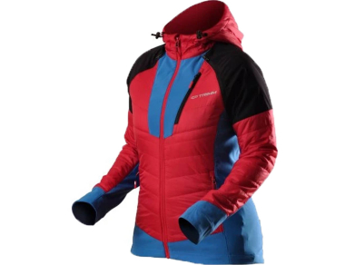 Дамско яке с изолация Trimm Contra Red / Jeans Blue 2025