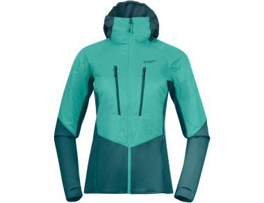 Дамско яке с изолация Bergans Tind Light Insulated Jacket Women Light Malachite Green 2025