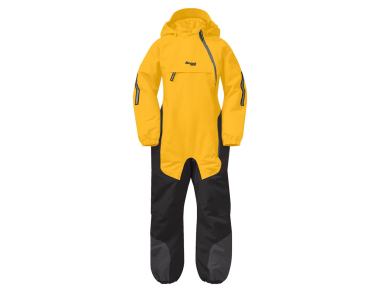 Детска грейка Bergans Lilletind Insulated Kids Coverall Light Golden Yellow / Solid Charcoal 2024