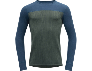 Мъжка двулицева термо блуза от мерино вълна Devold Kvitegga Merino 230 Shirt Man Woods / Blue 2024