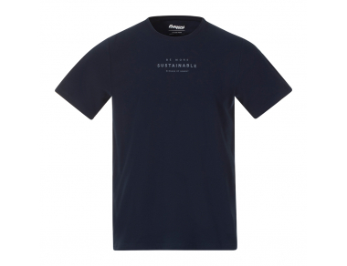 Мъжка тениска Bergans Graphic Tee Navy Blue / Husky Blue 2023