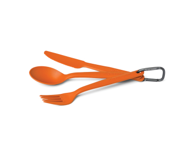 Комплект прибори за хранене Sea to Summit Camp Cutlery Set Burnt Orange