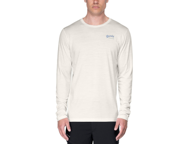 Мъжка блуза от мерино вълнa Devold Premium Sailor LS Man White I CampingRocks - близо отпред