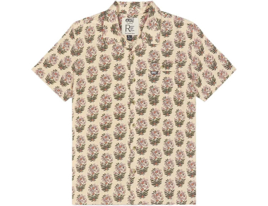Мъжка риза с къс ръкав Picture Organic Mokara Shirt Pistil Print 2025