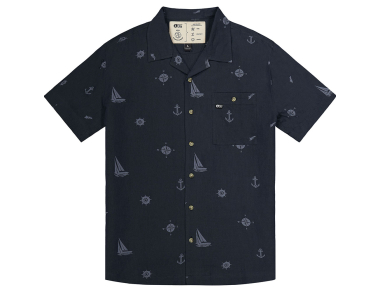 Мъжка риза с къс ръкав Picture Organic Mokara Shirt Sailor Print 2024