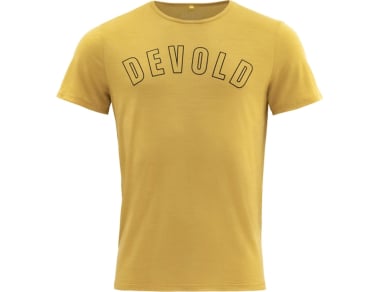 Мъжка тениска от мерино вълнa Devold Logo Merino 130 Tee Man Arrowwood 2024