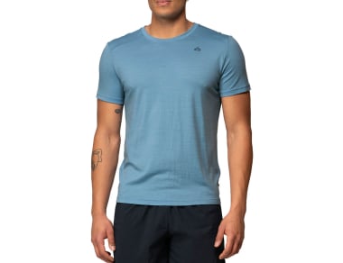 Мъжка тениска от мерино вълнa Devold Premium Tee Man Skyblue 2025