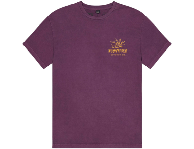 Мъжка тениска Picture Organic Koleoh Tee Purple Wine Washed 2025
