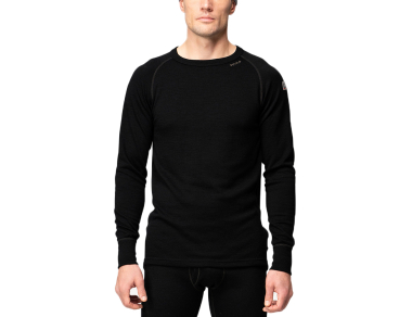 Мъжка термо блуза от мерино вълна Devold Expedition Merino 235 Shirt Man Black
