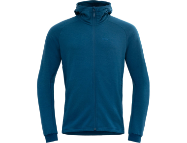 Мъжко яке от мерино вълна с качулка Devold Nibba Merino Jacket Hood Man Flood 2025