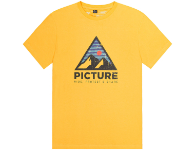 Мъжка тениска Picture Organic Authentic Tee Dark Spectra Yellow 2024
