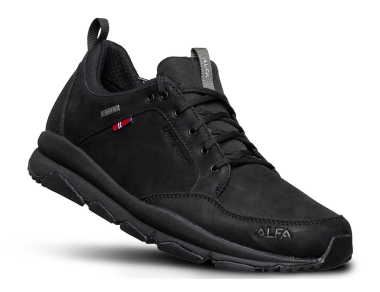 Mъжки кожени обувки ALFA Laggo Leather Advance GTX M Black