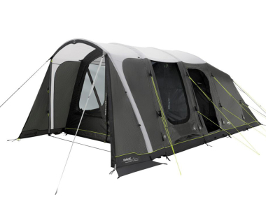 Петместна надуваема палатка Outwell Florida 5 Air Green - уникален лукс модел семейна къмпинг палатка с датско качество. Поръчай на сайта с безплатна доставка!