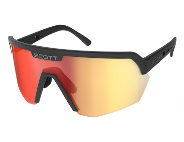 Слънчеви очила Scott Sport Shield Sunglasses Black Red Chrome 2023