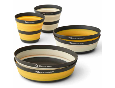 Комплект сгъваеми съдове за хранене за двама Sea to Summit Frontier Ultralight Collapsible Dinnerware 6 Piece Set
