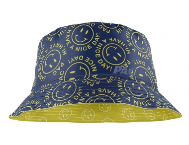 Шапка с периферия PAC Ledras Bucket Hat Blue / Yellow AOP