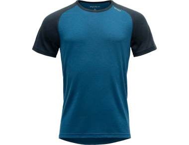 Мъжка тениска от мерино вълна Devold Jakta Merino 200 T-Shirt Man Flood / Ink 2024