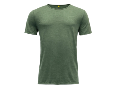 Мъжка тениска от мерино вълнa Devold Sula Merino 130 Tee Man Forest 2023