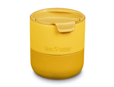 Термо чаша Klean Kanteen Rise Lowball Tumbler with Flip Lid 296ml Old Gold - до 10 часа студени / до 2 часа горещи