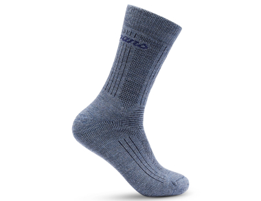 Туристически чорапи от мерино вълна Bergans Allround Warm Merino Cushioned Sock Granite Blue / Navy Blue - меки на допир, уникална плътност и издръжливост! Вземете сега! Не чакайте!