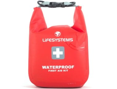 Водоустойчива аптечка за първа помощ Lifesystems Waterproof first aid kit - всичко за първа помощ при водни спортове - кану, каяк и други.