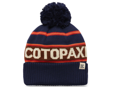 Зимна шапка Cotopaxi Cumbre Beanie Maritime - съчеатание от ретро визия и страхотна материя⭐Не се колебайте! Поръчайте сега!⭐