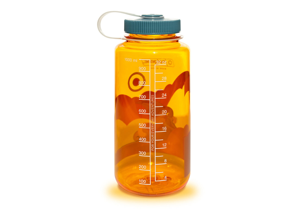 Бутилка за вода Nalgene Everyday Wide Mouth 1L Retro Clementine Limited