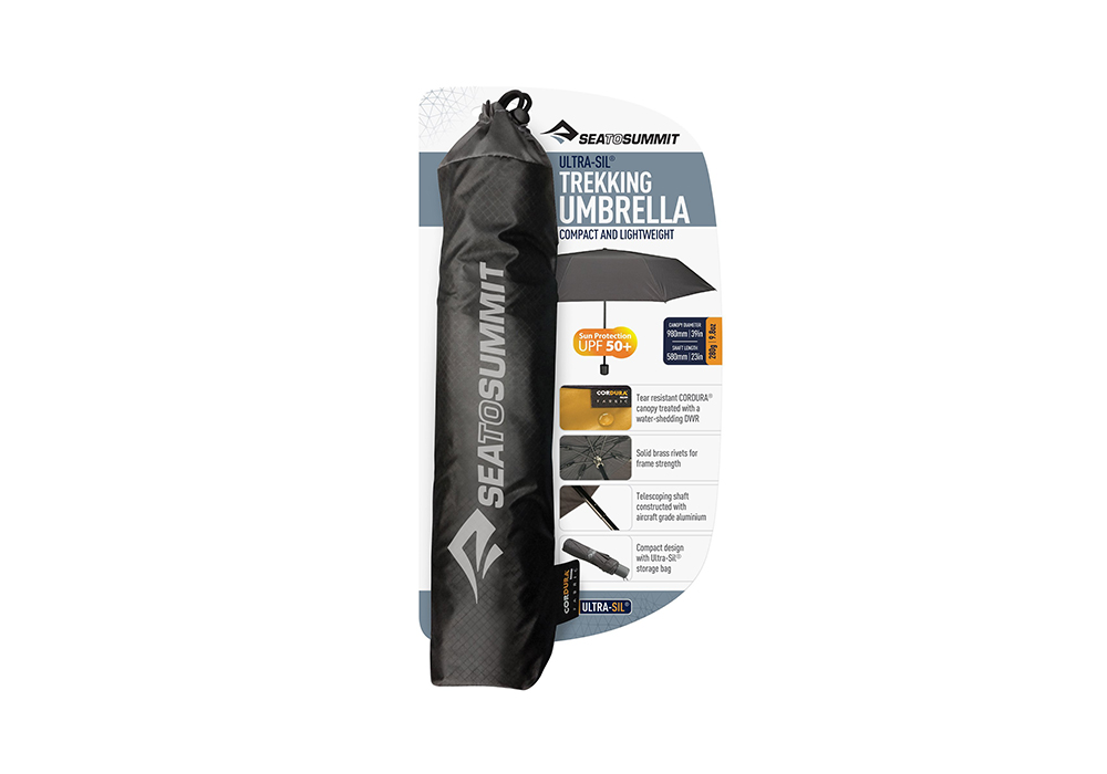 Калъф на ултралек чадър Sea to Summit Ultra-Sil Trekking Umbrella Black