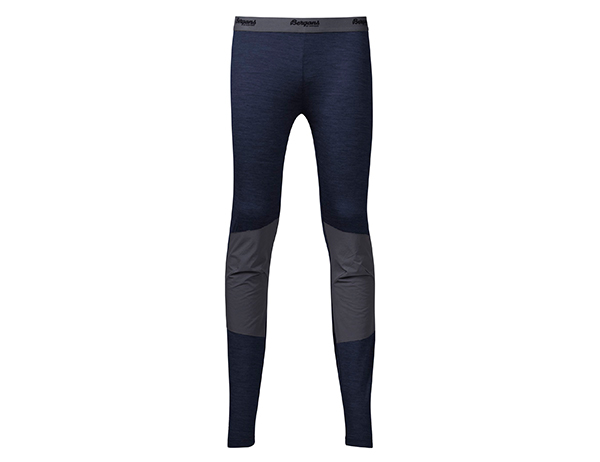 Bergans Myske Youth Merino Wool Tights Navy Melange/Solid Dark Grey Bergans Myske Youth Merino Wool Tights Navy Melange/Solid Dark Grey