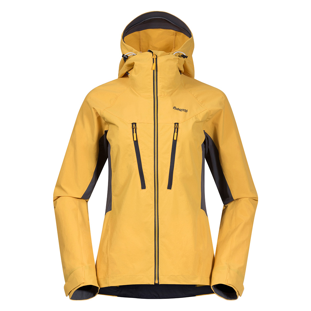 Дамско софтшел яке Bergans Cecilie Mountain Softshell Jacket Golden Yellow 2022