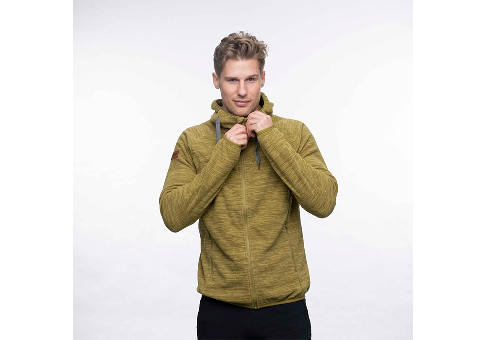 Мъжко поларено яке Bergans Hareid Fleece Jacket Olive Green 2022