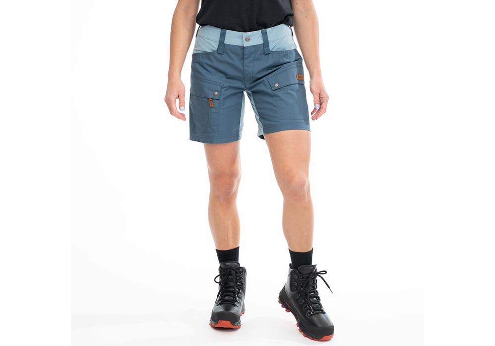 Дамски къс панталон Bergans Nordmarka Favor Outdoor Women Shorts Orion Blue / Smoke Blue 2022