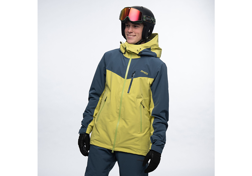 Мъжко ски яке с изолация Bergans Oppdal Insulated Jacket Green Oasis / Orion Blue 2022