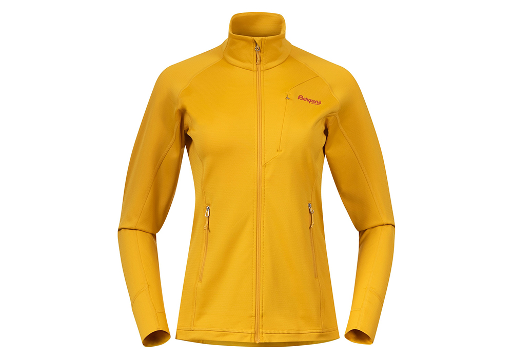 Дамско поларено яке Bergans Skaland W Jacket Light Golden Yellow 2022