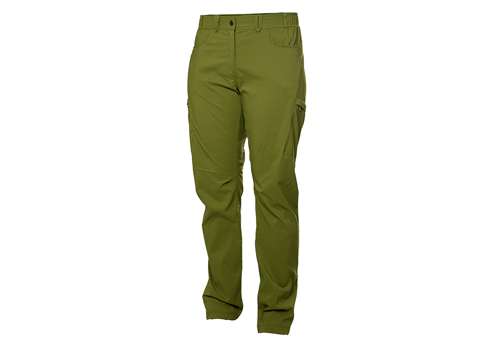 Дамски туристически панталон Warmpeace Crystal Lady Pants Calla Green 2022