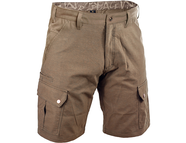 Мъжки къс панталон Warmpeace Lagen Shorts Brown 2022