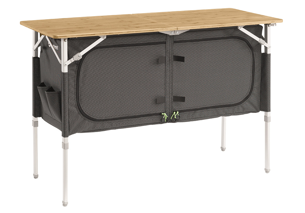Затворена Двойна сгъваема кухненска маса Outwell Padres Double Kitchen Table 2020