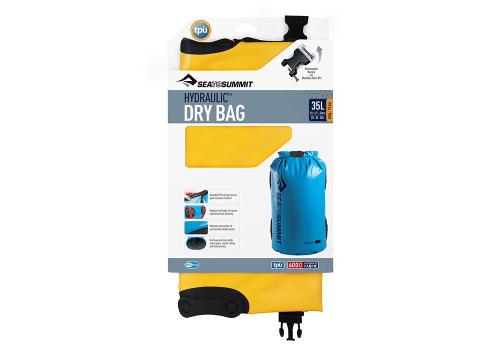 Прибрана гумирана суха торба Sea to Summit Hydraulic Dry Bag 35L
