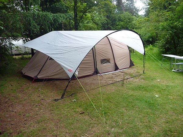 тента - навес на палатка