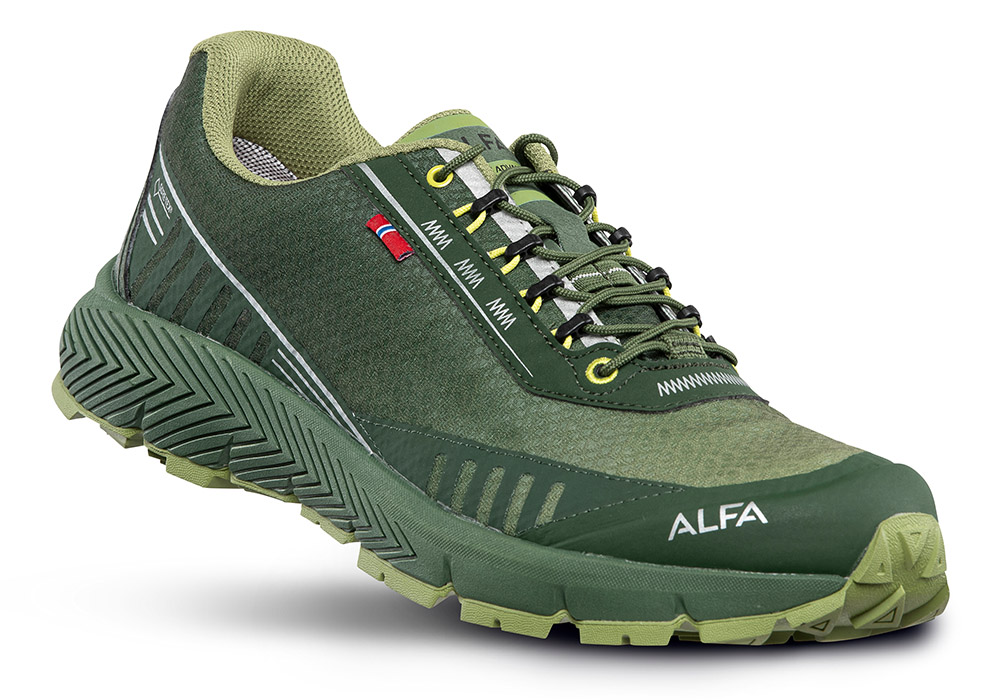 Мъжки туристически обувки ALFA Drift Advance GTX Green 2020