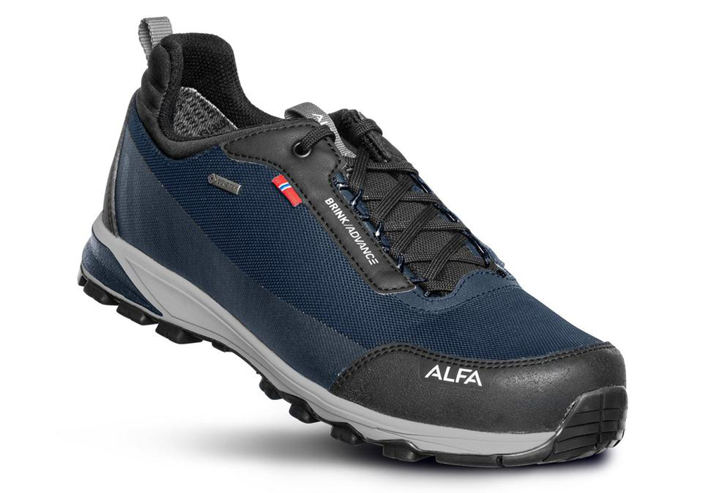Мъжки туристически обувки ALFA Brink Advance GTX M Dark Blue 2021