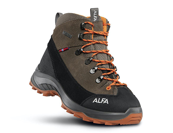 ALFA Kratt Perform GTX Jr Hiking Boots Brown 2021